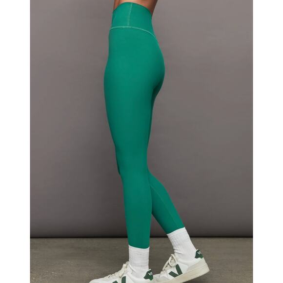 (L) NWT $118 Carbon38 High Rise Legging in Melt in Malachite Green - Picture 4 of 8